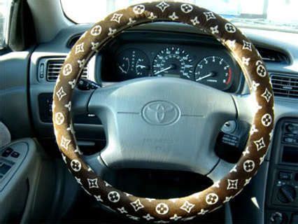 cheap louis vuitton steering wheel cover|Louis Vuitton car freshener.